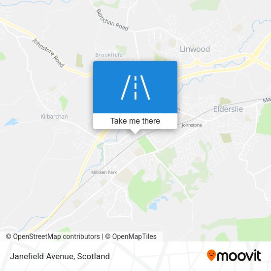 Janefield Avenue map