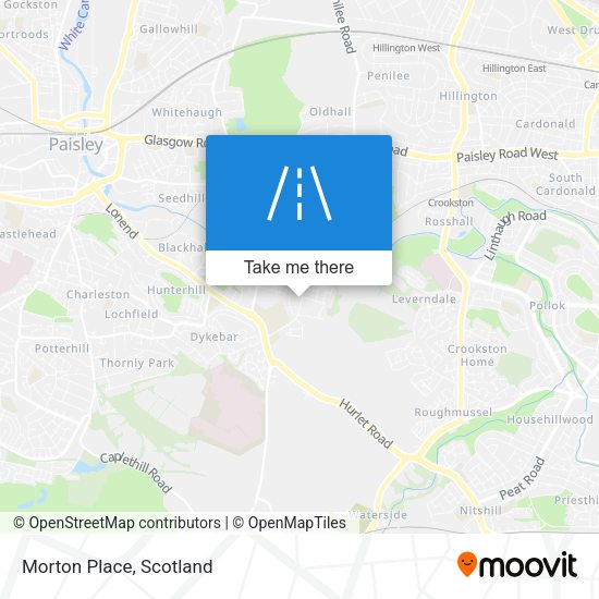 Morton Place map