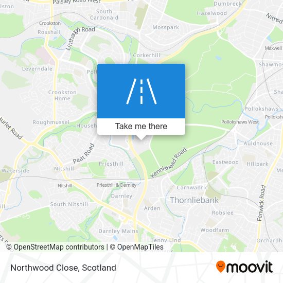 Northwood Close map