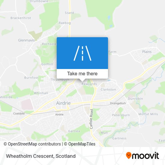 Wheatholm Crescent map