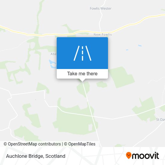 Auchlone Bridge map