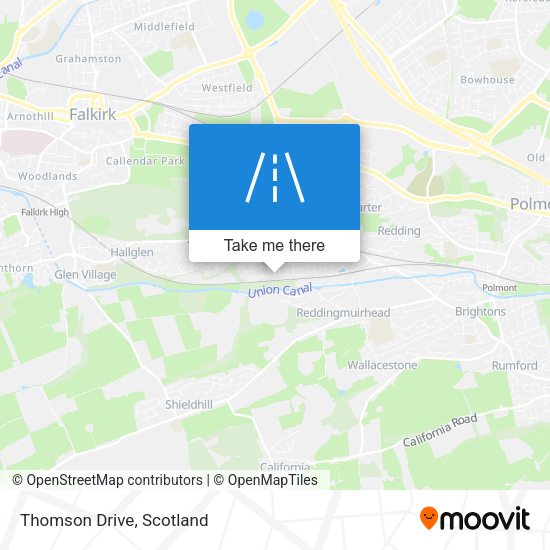 Thomson Drive map