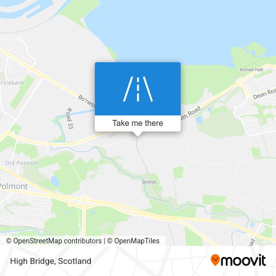 High Bridge map