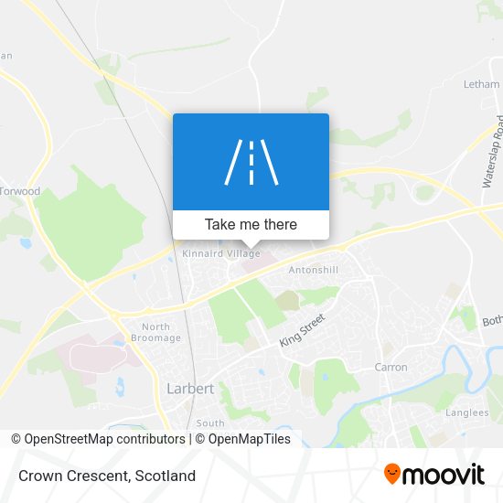Crown Crescent map