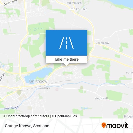 Grange Knowe map