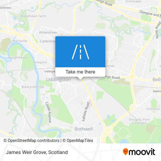 James Weir Grove map