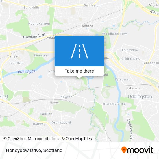 Honeydew Drive map