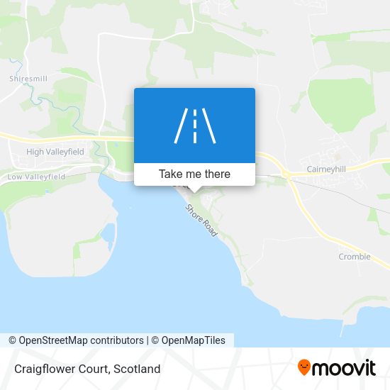 Craigflower Court map