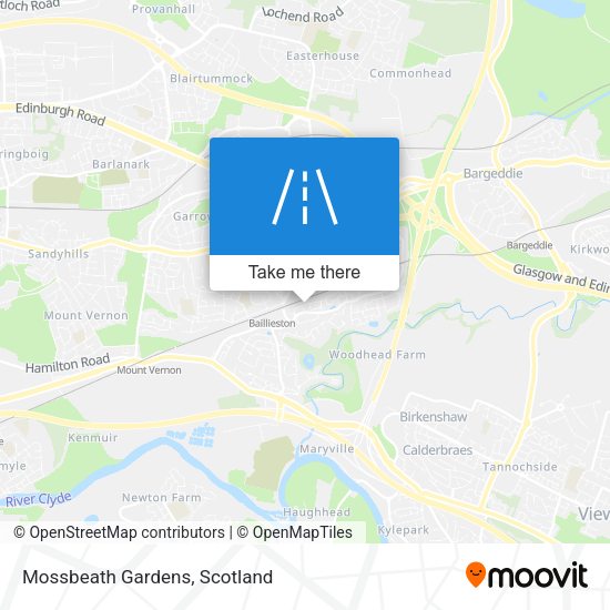 Mossbeath Gardens map