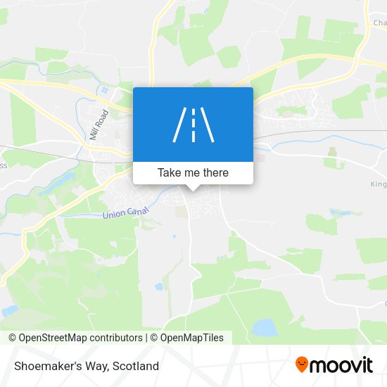 Shoemaker's Way map