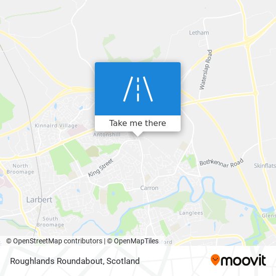 Roughlands Roundabout map