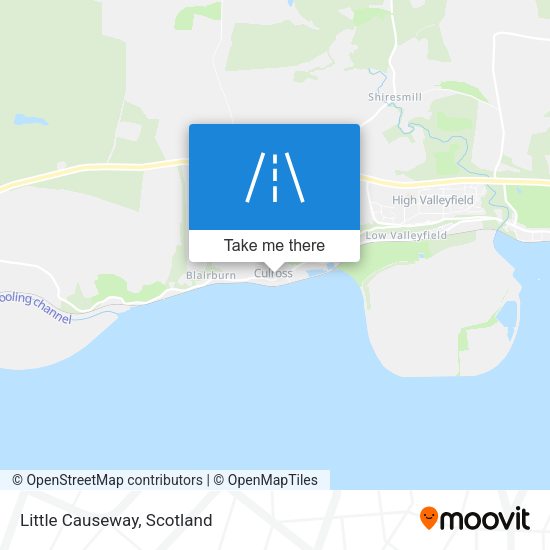 Little Causeway map