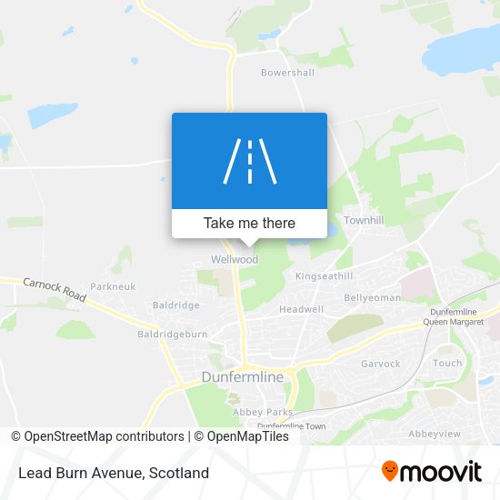 Lead Burn Avenue map