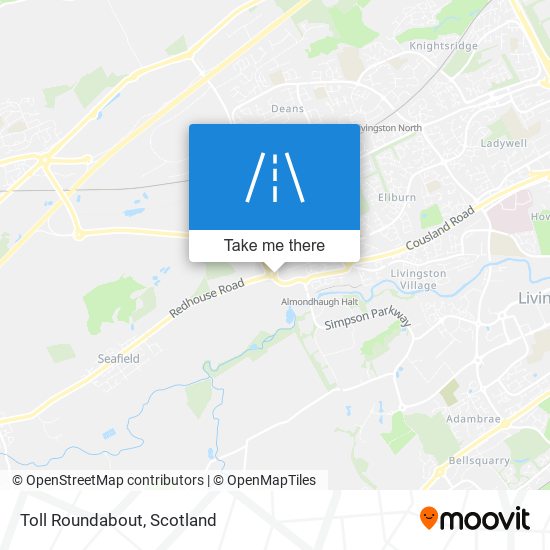 Toll Roundabout map