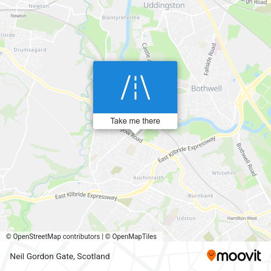 Neil Gordon Gate map