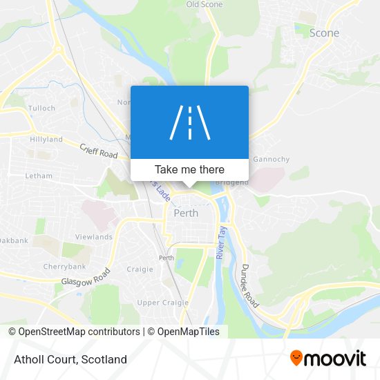 Atholl Court map