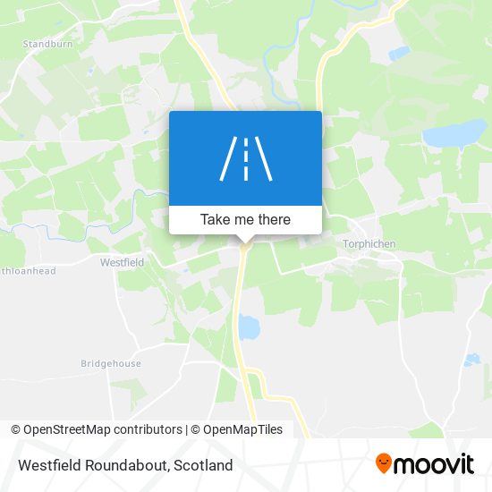 Westfield Roundabout map