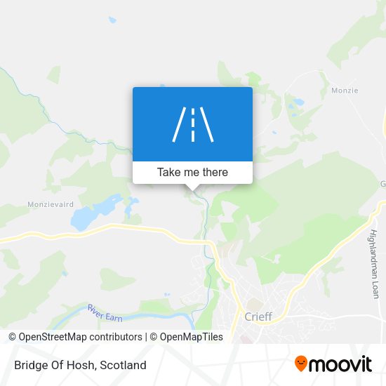 Bridge Of Hosh map