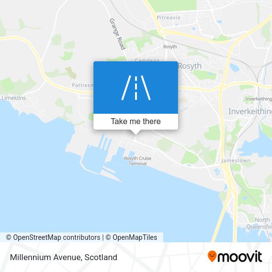 Millennium Avenue map