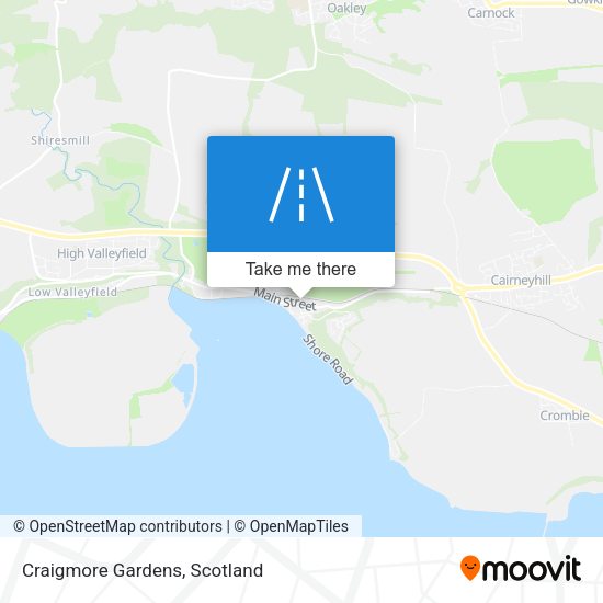 Craigmore Gardens map