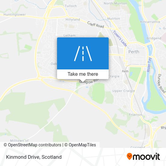 Kinmond Drive map