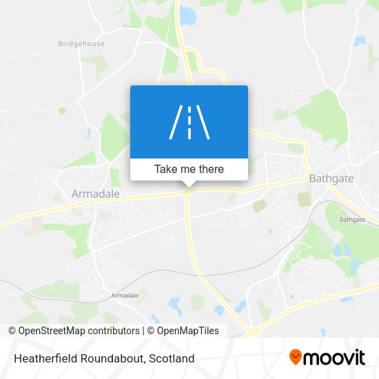 Heatherfield Roundabout map
