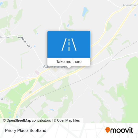 Priory Place map