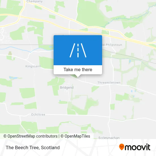 The Beech Tree map