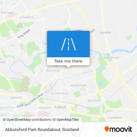 Abbotsford Park Roundabout map