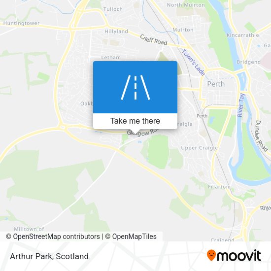 Arthur Park map