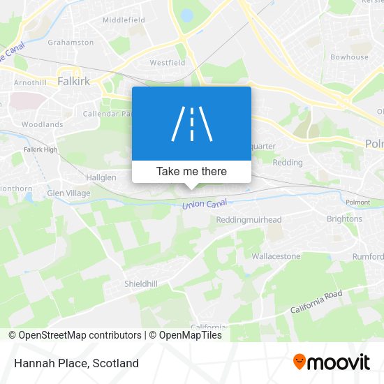 Hannah Place map