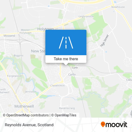 Reynolds Avenue map