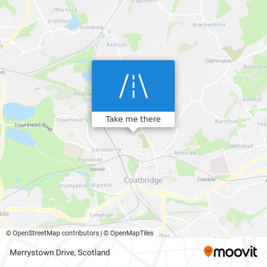 Merrystown Drive map