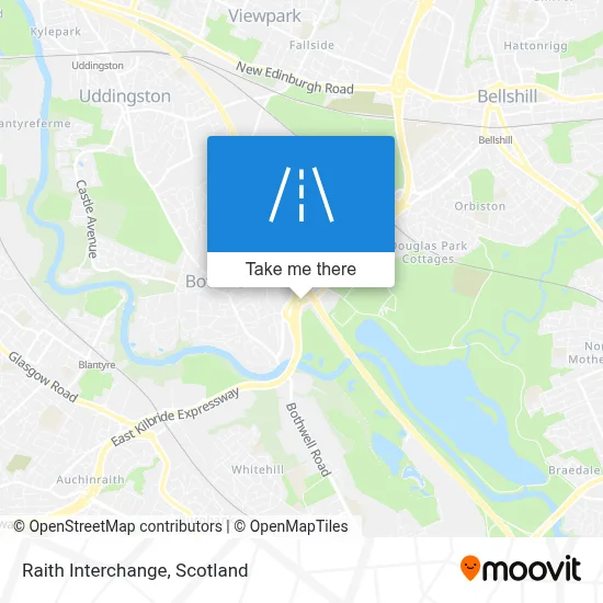 Raith Interchange map
