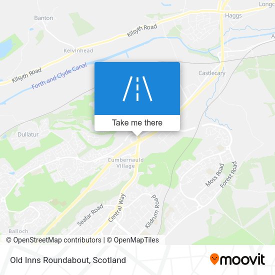 Old Inns Roundabout map