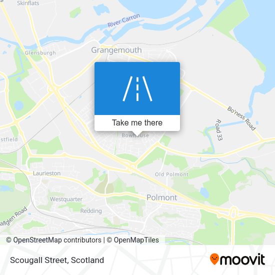 Scougall Street map