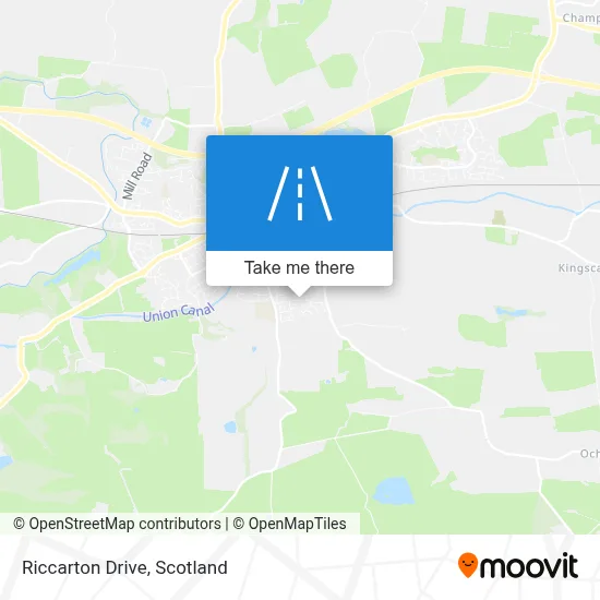 Riccarton Drive map