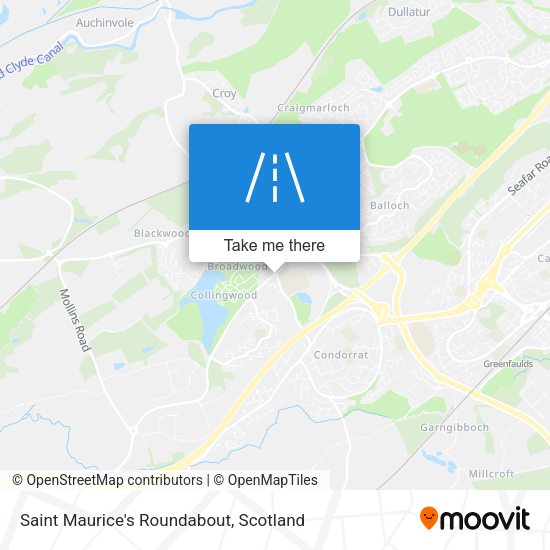 Saint Maurice's Roundabout map