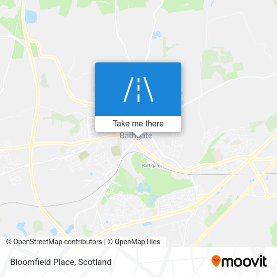 Bloomfield Place map