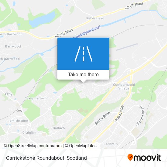 Carrickstone Roundabout map