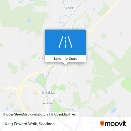 King Edward Walk map