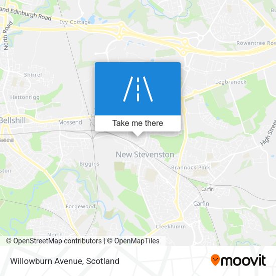 Willowburn Avenue map