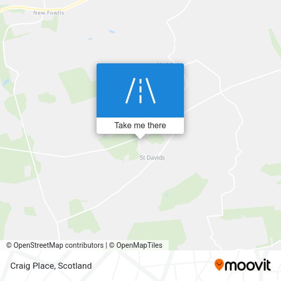 Craig Place map