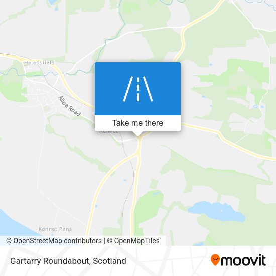 Gartarry Roundabout map