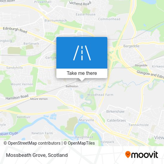 Mossbeath Grove map