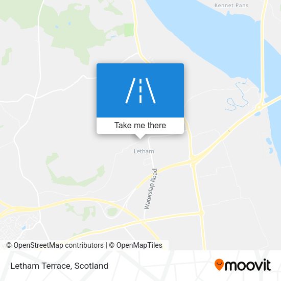 Letham Terrace map