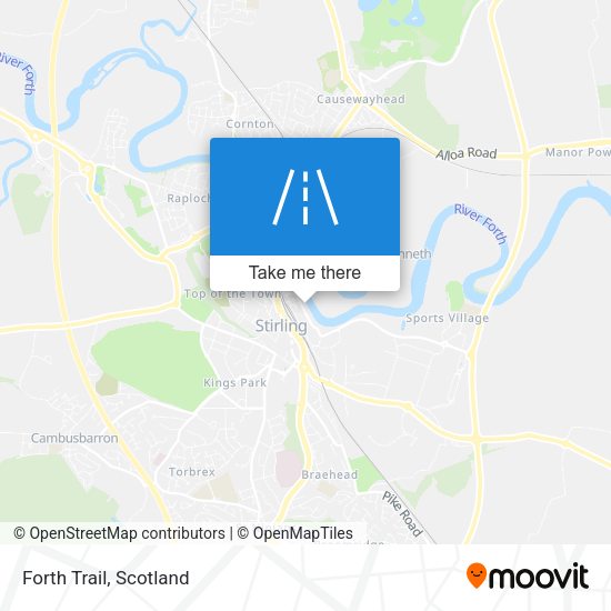 Forth Trail map