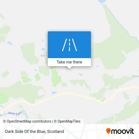 Dark Side Of the Blue map