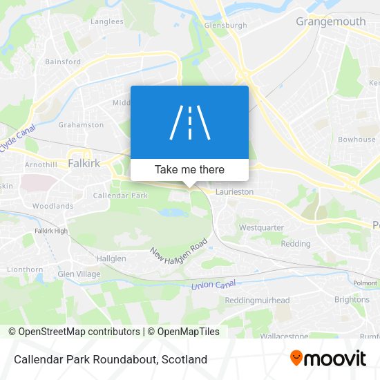 Callendar Park Roundabout map