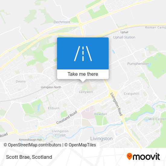 Scott Brae map